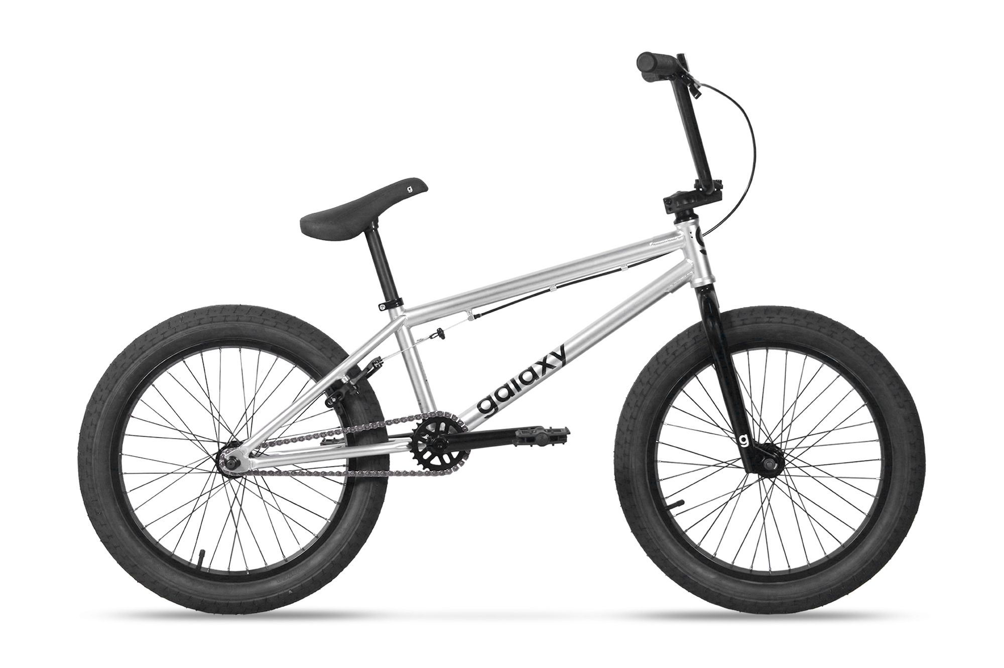 GALAXY WHIP BMX 20" STŘÍBRNÁ